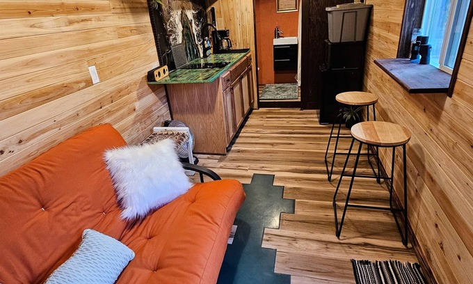 Jemez Springs Cabin | Tiny Home & Jemez Springs Spa