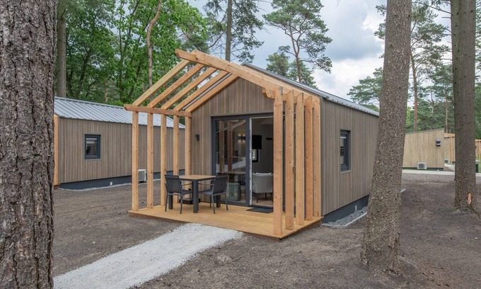 Municipality of Geldrop-Mierlo Ski Chalet | Tiny House in Eindhoven near Forest Park