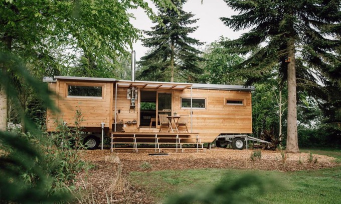 Emstek Apartment | Tiny House, Kleinod im Grünen