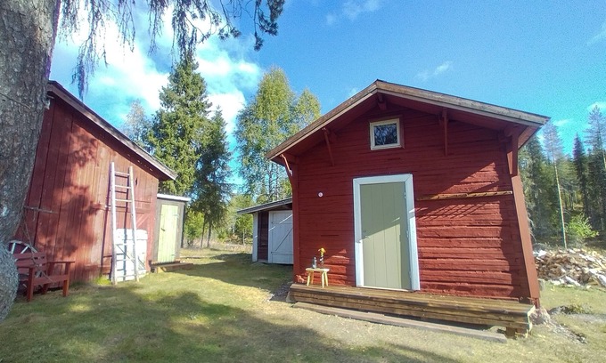 Nattavaara Cabin | Tiny Timber Lodge from early 1900s