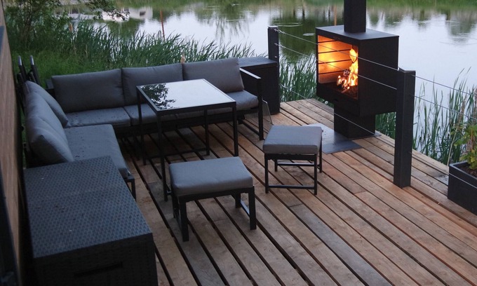 Buhlau Cottage | TinyHousebeiDresden – klein, aber fein, beste Lage mit großer Terrasse direkt am Naturteich - Nähe Sächsische Schweiz