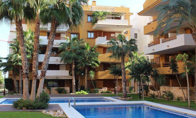 Punta Prima Apartment | Top deal: Luxury by the sea: Spacious apartment (sleeps 4), sea view Torrevieja