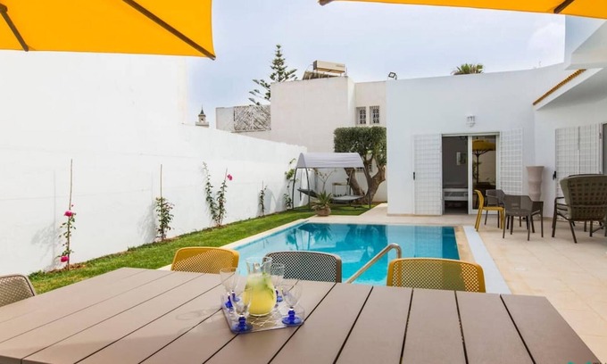 Mrezga Villa | Très charmante villa avec piscine à 5mn de la mer