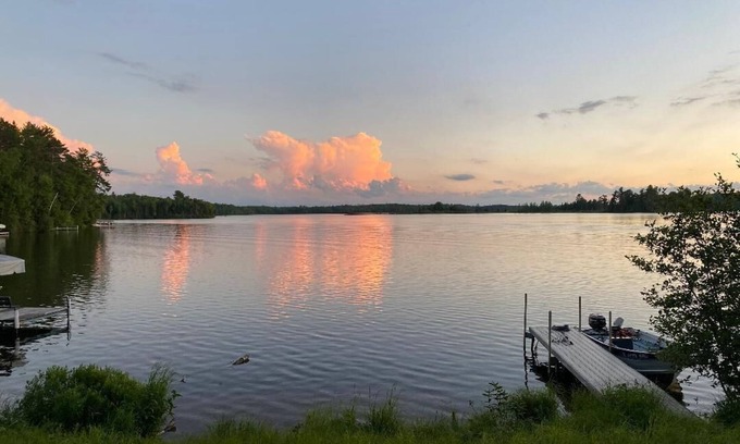 Land O Lakes Cabin | Tranquil cabin on High Lake and nestled in the Northern Highland National Forest