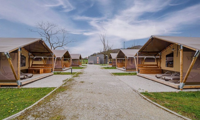 Tuhelj House | Tranquil Tuhelj Thermal Haven Glamping Tents - Camping Tent 1