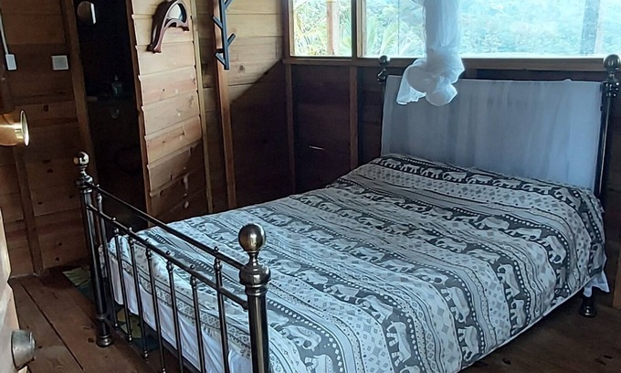 Micoud Quarter Ski Chalet | Treehouse retreat on small organic farm
