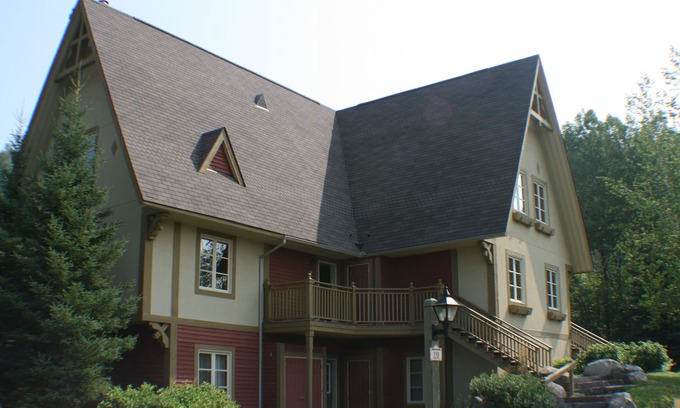 Mont-Tremblant Condo | Tremblant, on resort, ski in & out, 4 bedroom, sleeps 8, skating rink + fire pit
