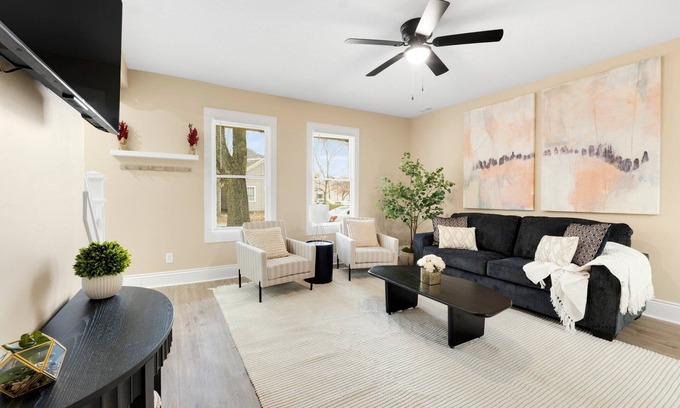 West Central House | Trendy 2-bedroom house in downtown Fort Wayne