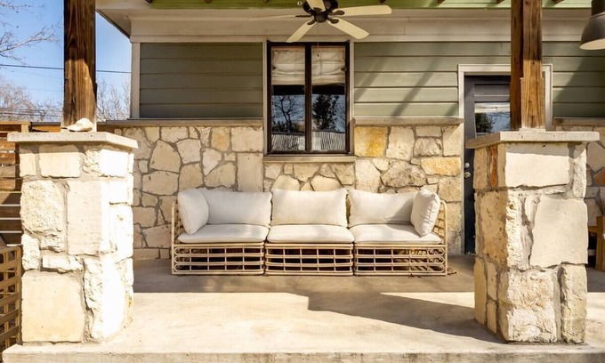 Blackshear-Prospect Hill House | Trendy East Austin bungalow with cowboy pool/extended stay