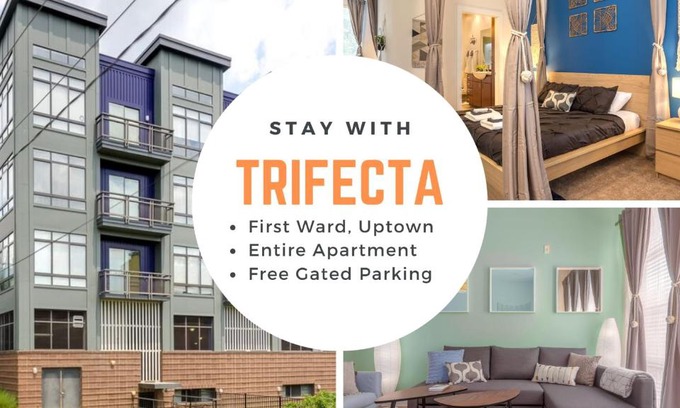 First Ward Apartment | Trifecta 10 Min Walk to 7th St Market Superhost