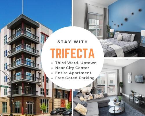 Third Ward Apartment | Trifecta Luxury Serviced Apartment in Uptown CLT