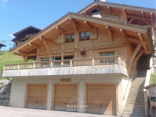 Le Chinaillon Apartment | Triplex 8 pers. en Chalet Traditionnel, Pied des Pistes, Terrasse, Balcon, Parking - FR-1-458-164