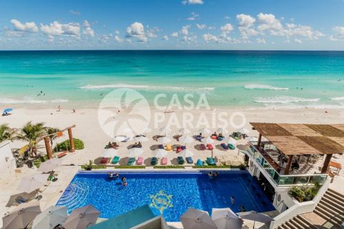 Punta Cancun Apartment | *TURQUOISE ESCAPE- Beachfront Studio by Casa Paraiso*