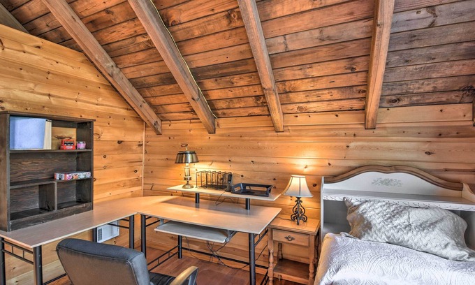 Ellijay Cottage | Twin Pines Hill House - Fire Pit & Mountain View
