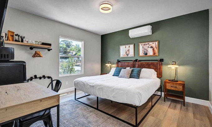 Vista Apartment | Two Bedroom - King in Master. Heart of Downtown Vista
