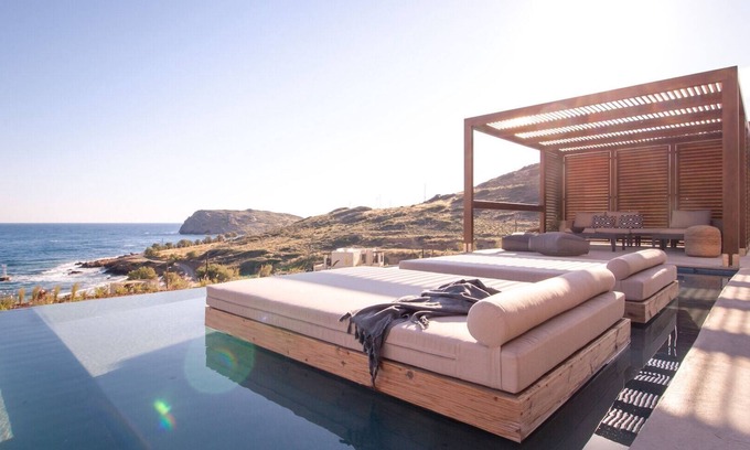 Mochlos Villa | Two storey luxurious villa in Mochlos village