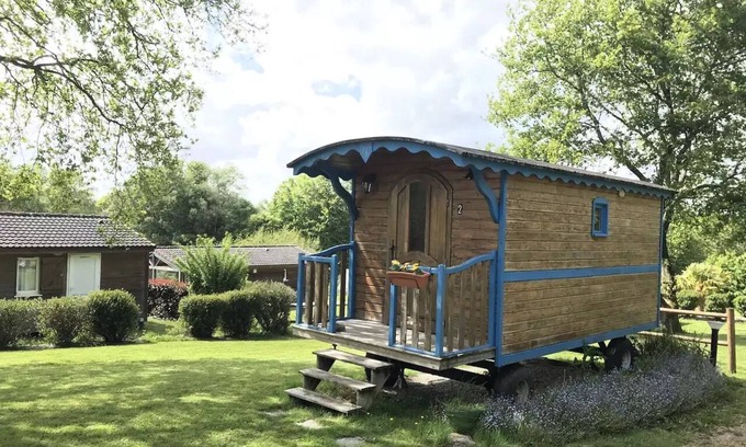Kernascleden Cabin | Ty Roulette Wohnwagen für 2 Personen