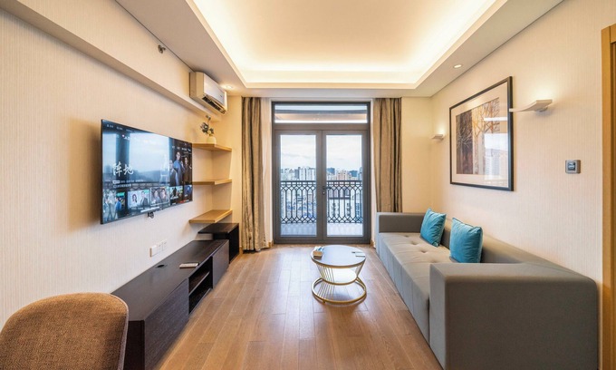 Xuhui Bed & Breakfast | Tyms 1BR APT Huijing Garden