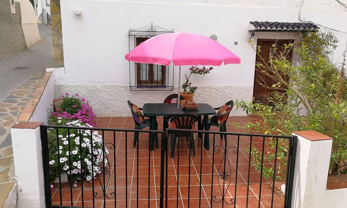 Almachar Cottage | Typical Andalusian house in village in the mountains of Malaga, 15 km from the beach.