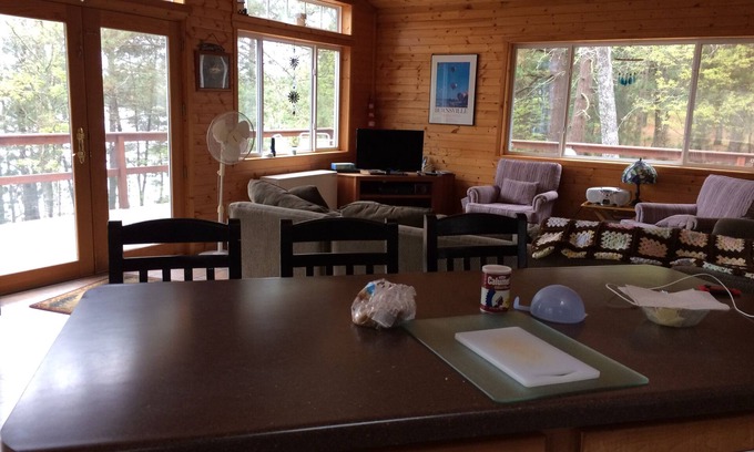 Minong House | Ultimate Family Lake Experience with 18' pontoon boat