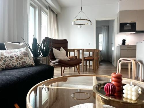 Lahti Apartment | Uutuutta hohtava tyylikäs kolmio lähellä keskustaa