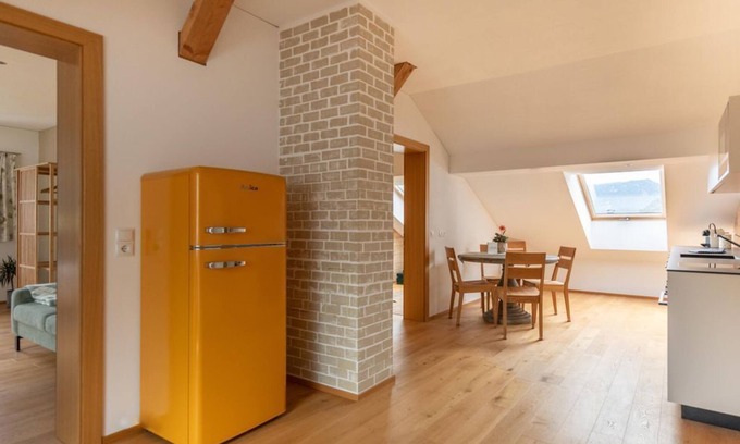 Grossdorf Apartment | Vacation apartment 2 bedrooms - Holiday apartment by the village stream