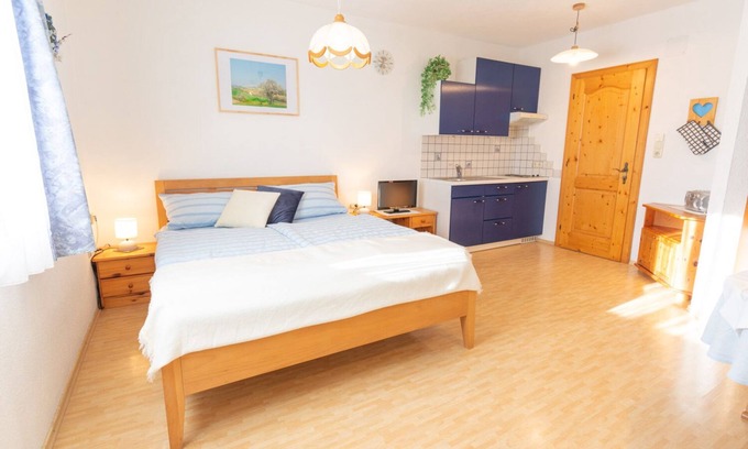 Waidhofen An Der Ybbs Apartment | Vacation apartment (25 sqm) with balcony and view of the town of Waidhofen