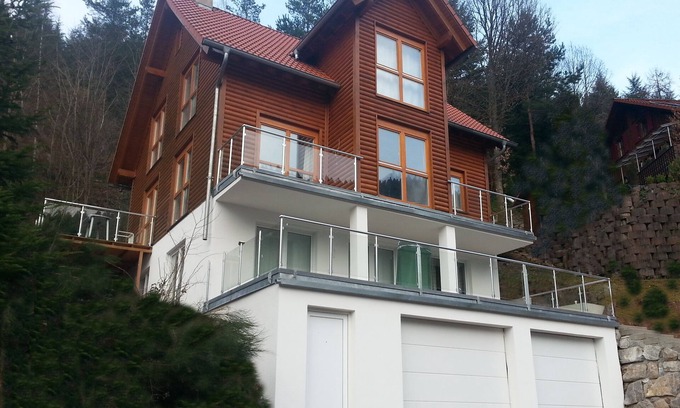Hornberg House | Vacation home Traumblick 145 m², pool, sauna with panorama, whirlpool, guest card