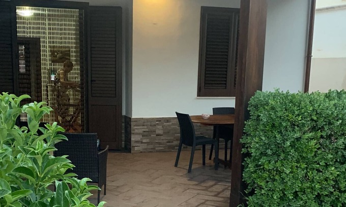 Triscina House | Vacation Home "Villetta La Fata" with Sea View & Private Covered Terraces