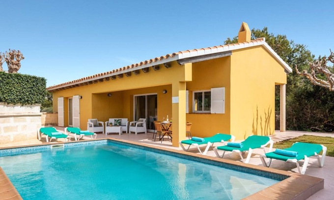 Cala en Forcat Villa | ❤Villa Aries, private pool, free WiFi