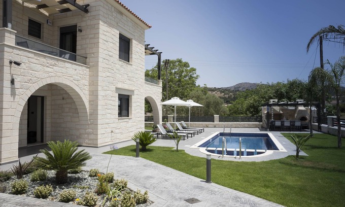 Almyrida Villa | Villa Azalea I Luxury, private pool, 300m to sea