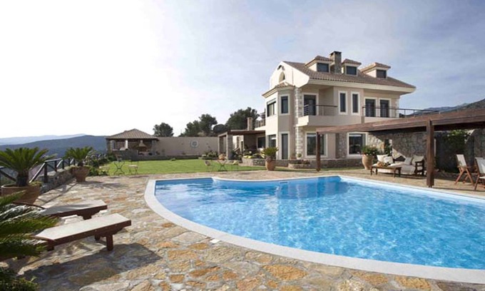 Rousa Limni Villa | Villa Blue View - 5 bedroom Villa - Sleeps 10