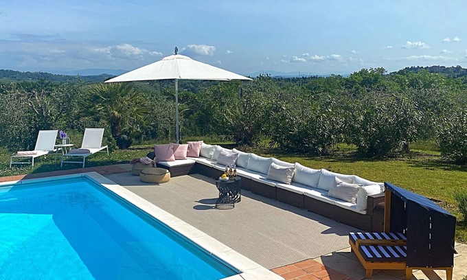 Toiano Villa | Villa Casa Collina - Castelfalfi - Tuscany - Saltwater pool- Airco & VIP Service