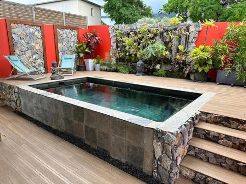 Le Portail Villa | Villa charmante avec piscine à Piton Saint-Leu, 120 m²