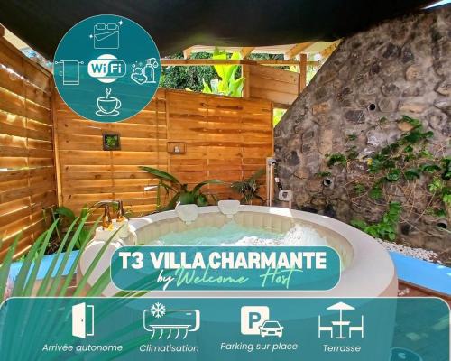 Les Avirons Villa | Villa Charmante, Détente, Jacuzzi aux Avirons