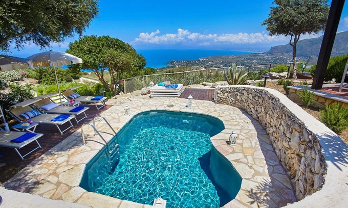 Custonaci Villa | Villa Conchiglia - Scopello-Villas