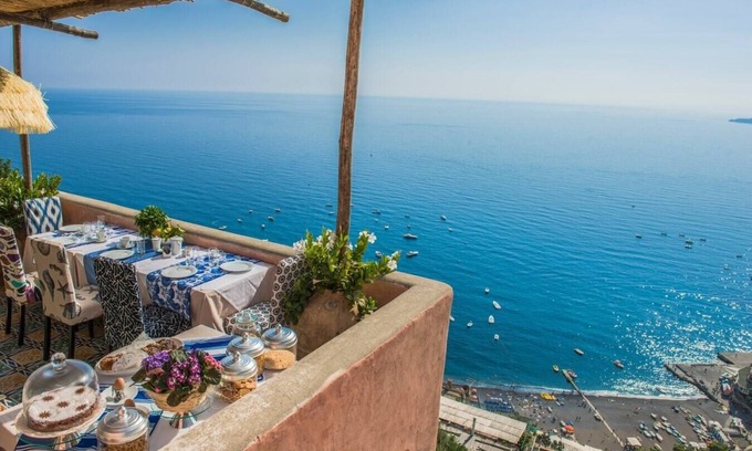 Positano Villa | Villa D'oro (16 Guests) - Unique private villa with pool and sea views