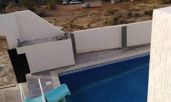 Arkoub House | Villa Eden swimming pool not overlooked