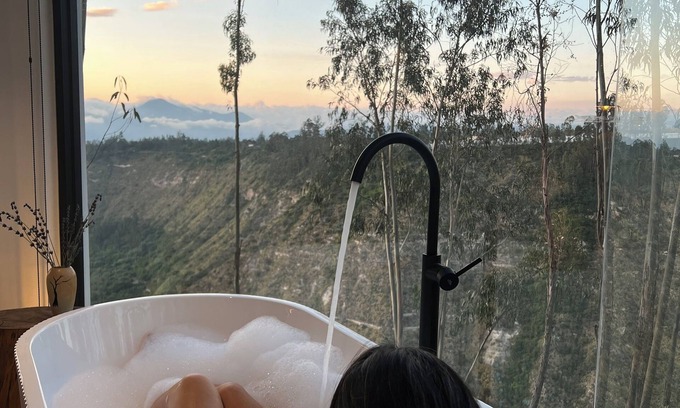 El Quinche Villa | Villa entre los árboles con vista a la quebrada