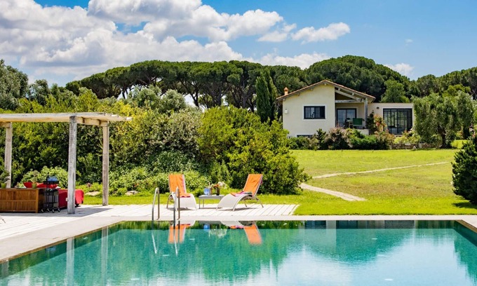 Pescia Romana Villa | Villa Flaminia in Capalbio area is a comfortable and modern 2-story villa with a private pool, locat