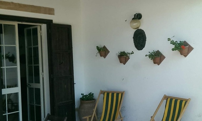 Marsala Villa | Villa garden verandas tree-lined avenues lawn 20 meters from the sea