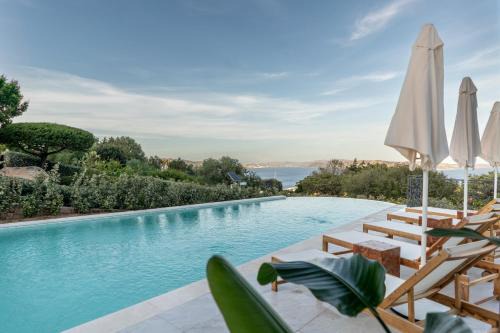 Punta Sardegna Villa | Villa Gerani Luxus mit Meerblick