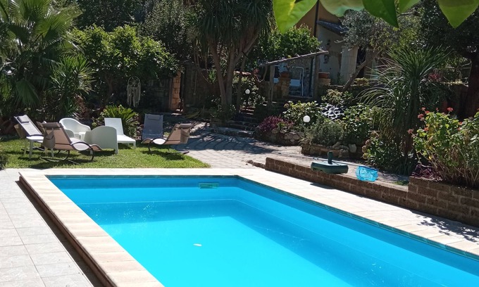 San Felice a Cancello Apartment | Villa ; Guest accommodation in independent wing