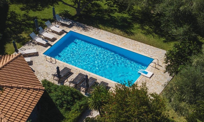 Neromilos Villa | Villa in Kypseli with Private Pool & Gardens