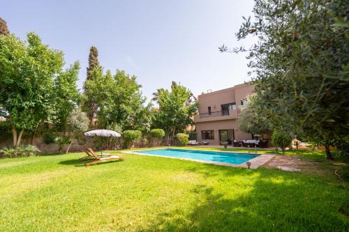 Gueliz Villa | Villa Jnan Targa Pool & Garden