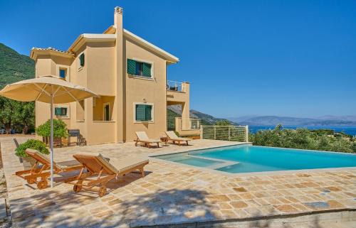 Pirgi Villa | Villa Kallisti - Sea View & Private Pool