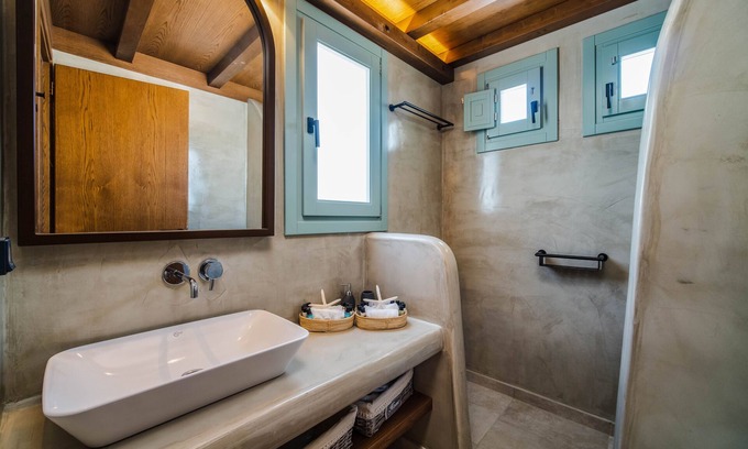 Messaria Villa | Villa Katerina -3 Villas&Private Jacuzzi