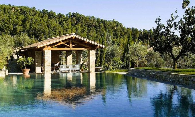 Pian di Sco Villa | Villa Leccino in most Exclusive Borgo in Tuscany