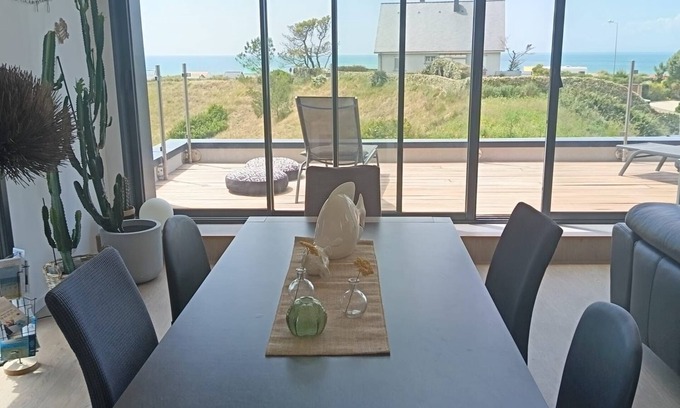 Gouville-sur-Mer Villa | Villa "Levia" Cosy & Sea View