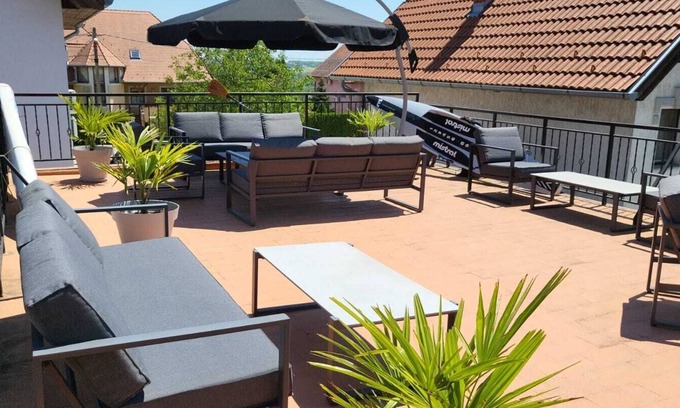 Heviz Villa | Villa Nova Héviz - Apartment 3 with balcony